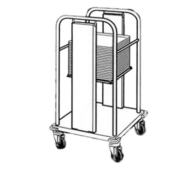 Piper Products PT/1222MO Mobile Tray Dispenser