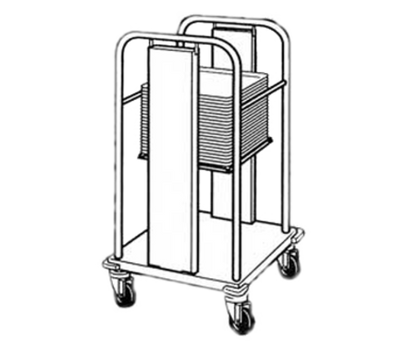 Piper Products PT/1222MO Mobile Tray Dispenser