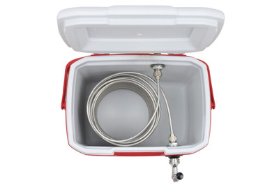 ABECO 803-H100SS 30 Qt. Single Product Box with 100′ of Stainless Steel Coil