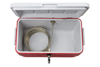 ABECO 803-70SS 48 Qt. Single Product Cooler with 70′ of 5/16″ Stainless Steel Coil