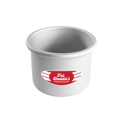Fat Daddio's PRD-54 Aluminum Round 16 Gauge Solid Bottom Cake Pan