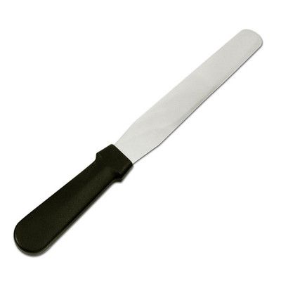 Fat Daddio's SPAT-12S 17.75&quot; L x 1.5&quot; W Stainless Steel Straight Decorating Spatula