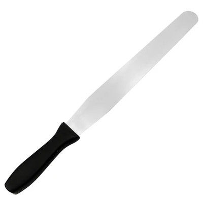 Fat Daddio's SPAT-12S 17.75" L x 1.5" W Stainless Steel Straight Decorating Spatula