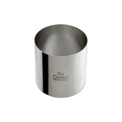 Fat Daddio's SSRD-27530 10.24 Oz. Stainless Steel 18 Gauge Round Pastry Ring