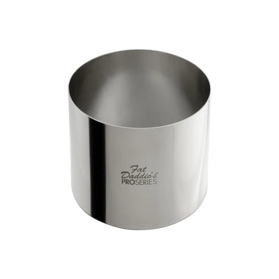 Fat Daddio's SSRD-3530 15.36 Oz. Stainless Steel 18 Gauge Round Pastry Ring