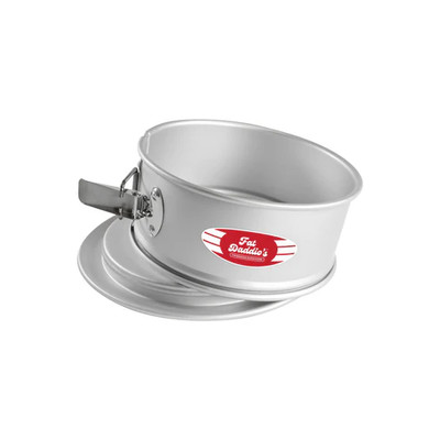 Fat Daddio's PSF-93 9" W x 3" D Anodized Aluminum Round Springform Pan
