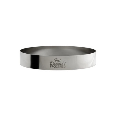 Fat Daddio's SSRD-4075 5.12 Oz. Stainless Steel 18 Gauge Round Pastry Ring