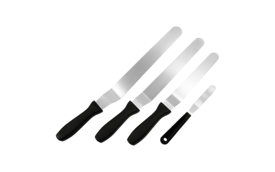 Fat Daddio's SPAT-4OS 4&quot; Stainless Steel Offset Icing Tools