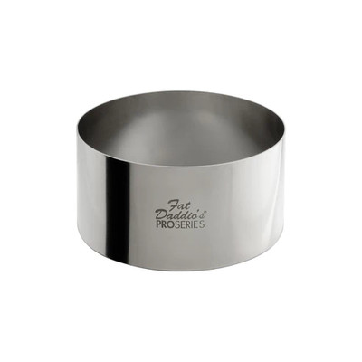 Fat Daddio's SSRD-35175 8.96 Oz. Stainless Steel 18 Gauge Round Pastry Ring