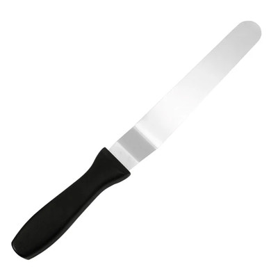 Fat Daddio's SPAT-8OS 8" 19 Gauge Stainless Steel Straight Spatulas