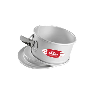 Fat Daddio's PSF-63 6" W x 3" D Anodized Aluminum Fat Daddio's - Round Springform Pan