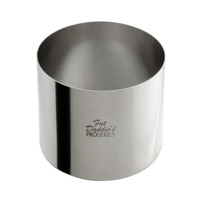Fat Daddio's SSRD-42375 16.64 Oz. Stainless Steel 18 Gauge Round Pastry Ring