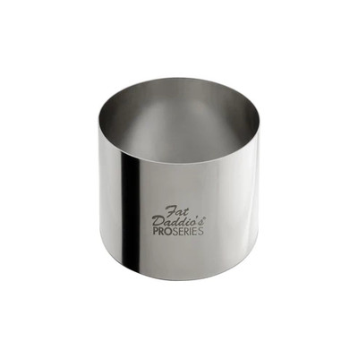 Fat Daddio's SSRD-27520 6.4 Oz. Stainless Steel 18 Gauge Round Pastry Ring