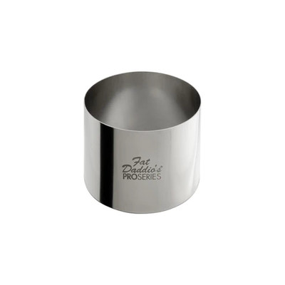 Fat Daddio's SSRD-25175 5.12 Oz. Stainless Steel 18 Gauge Round Pastry Ring
