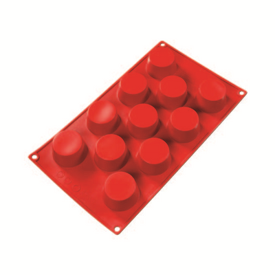 Fat Daddio's SMF-022 1.05 Oz. Silicone 11-Compartment Muffin Baking Molds