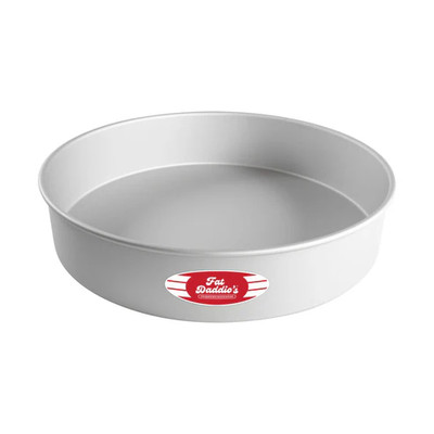 Fat Daddio's PRD-143 Aluminum 16 Gauge Round Solid Bottom Cake Pan
