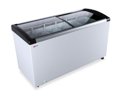 Omcan USA 47754 9.3 Cu. Ft. Aluminum Interior Ice Cream Freezer - 110-120 Volts