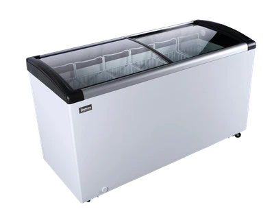 Omcan USA 47754 9.3 Cu. Ft. Aluminum Interior Ice Cream Freezer - 110-120 Volts