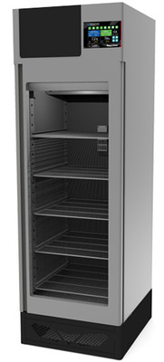 Omcan USA 40345 42.38 Cu.Ft. Stainless Steel Maturmeat 100 Meat Aging Cabinet - 220 Volts