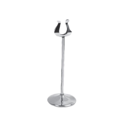Thunder Group SLMH008 8&quot; Tall Metal Base Harp Style Table Card Stand