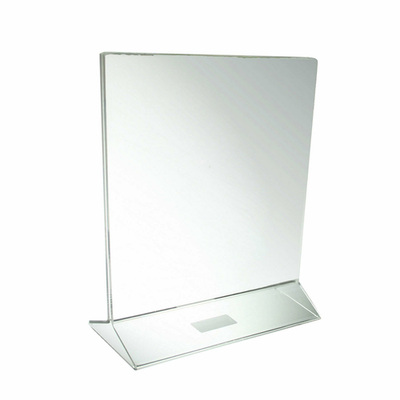 Thunder Group PLMH004 8.5&quot; W x 11&quot; H Clear Acrylic Standard Style Table Card Holder