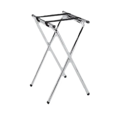 Thunder Group SLTS002 Chrome Plated Metal Tubing Tray Stand