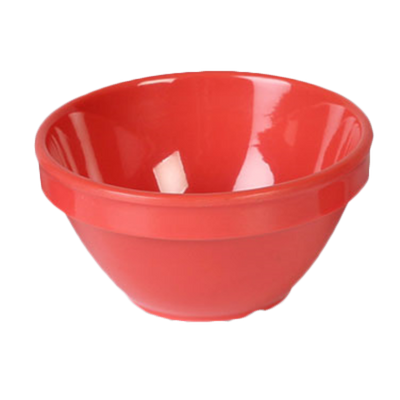 Thunder Group CR313RD 8 Oz. Orange Melamine Bouillon Cup