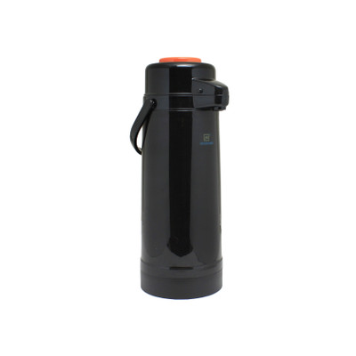 Thunder Group APPG022D 74 Oz. Plastic Orange Push Button Top Airpot