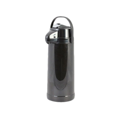 Thunder Group APLG025 84 Oz. Plastic Black Lever Top Airpot