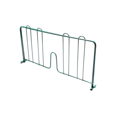 Thunder Group CMDE018 18" L Green Epoxy Coated Shelf Divider