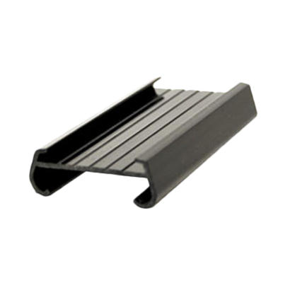 Thunder Group PLSL003BK 3" L Black Plastic Shelf Label