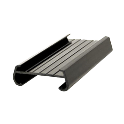 Thunder Group PLSL003BK 3" L Black Plastic Shelf Label