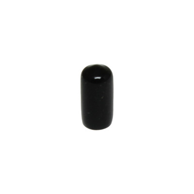 Thunder Group PLPRC002BK 1" Black Plastic Liquor Pourer Dust Cap