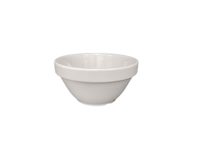 Thunder Group CR313V 8 Oz. Ivory Melamine Bouillon Cup