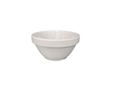 Thunder Group CR313V 8 Oz. Ivory Melamine Bouillon Cup