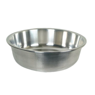 Thunder Group ALBS006 27" Dia. x 7.5" H Aluminum Tapered Edges Basin
