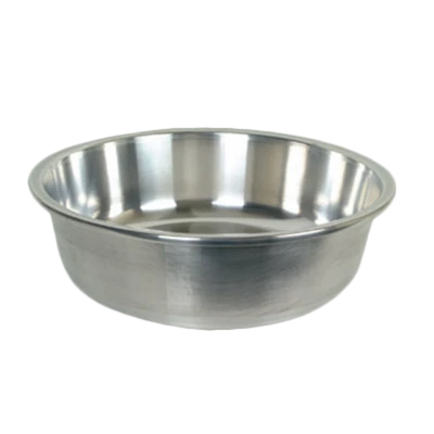 Thunder Group ALBS006 27" Dia. x 7.5" H Aluminum Tapered Edges Basin