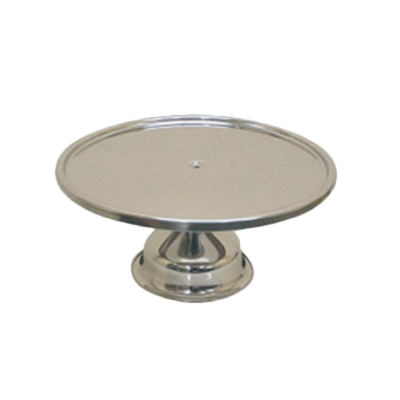 Thunder Group SLCS001 13.25" Dia. Stainless Steel Cake Stand