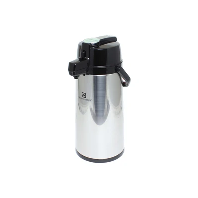 Thunder Group ASLG325 84 Oz. Stainless Steel Glass Lined Airpot