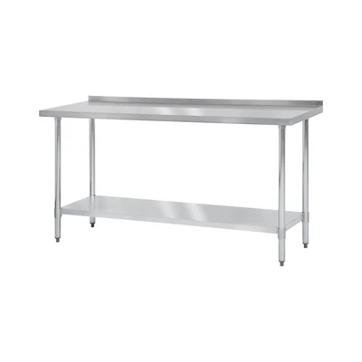 Thunder Group SLWT43060F4 60" W x 30" D Galvanized Steel 18 Gauge Work Table