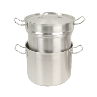 Thunder Group SLDB016 16 Qt. Stainless Steel Encapsulated Base Double Boiler with Cover