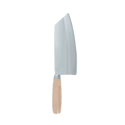 Thunder Group SLKF002 Stainless Steel Blade Wood Handle Kimli Sharp Knife