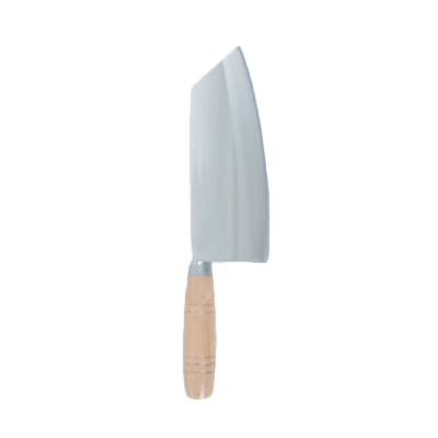 Thunder Group SLKF002 Stainless Steel Blade Wood Handle Kimli Sharp Knife