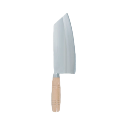 Thunder Group SLKF002 Stainless Steel Blade Wood Handle Kimli Sharp Knife