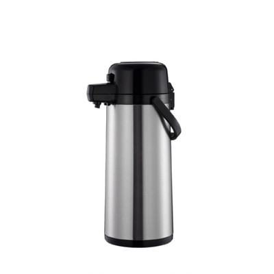 Thunder Group ASPG319 64 Oz. Stainless Steel Glass Lined Airpot