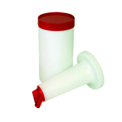 Thunder Group PLSNP01R 1 Qt. Red Plastic Storer and Pour