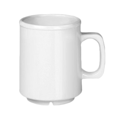 Thunder Group CR9010W 8 Oz. White Melamine Mug