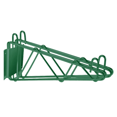 Thunder Group WBEP221 21" D Green Epoxy Coated Single Wall Bracket