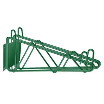 Thunder Group WBEP221 21" D Green Epoxy Coated Single Wall Bracket