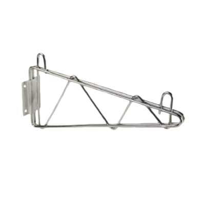 Thunder Group WBSV018 18" D Chrome Plated Finish Single Wall Bracket